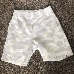 White Bathing Ape shorts